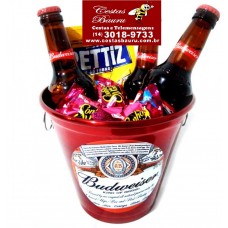 Cesta Dia dos Namorados Balde de Cerveja M
